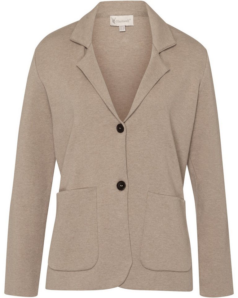 Hartwell Sweatblazer Strickblazer Fionna Hartwell Sweatblazer Strickblazer Fionna von Hartwell