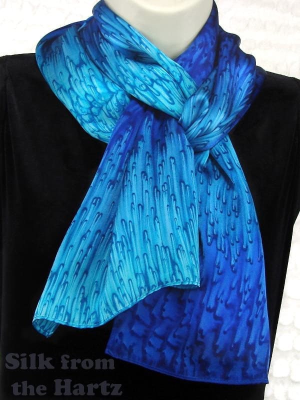 Hand Gefärbter Seidenschal von HartzSilk