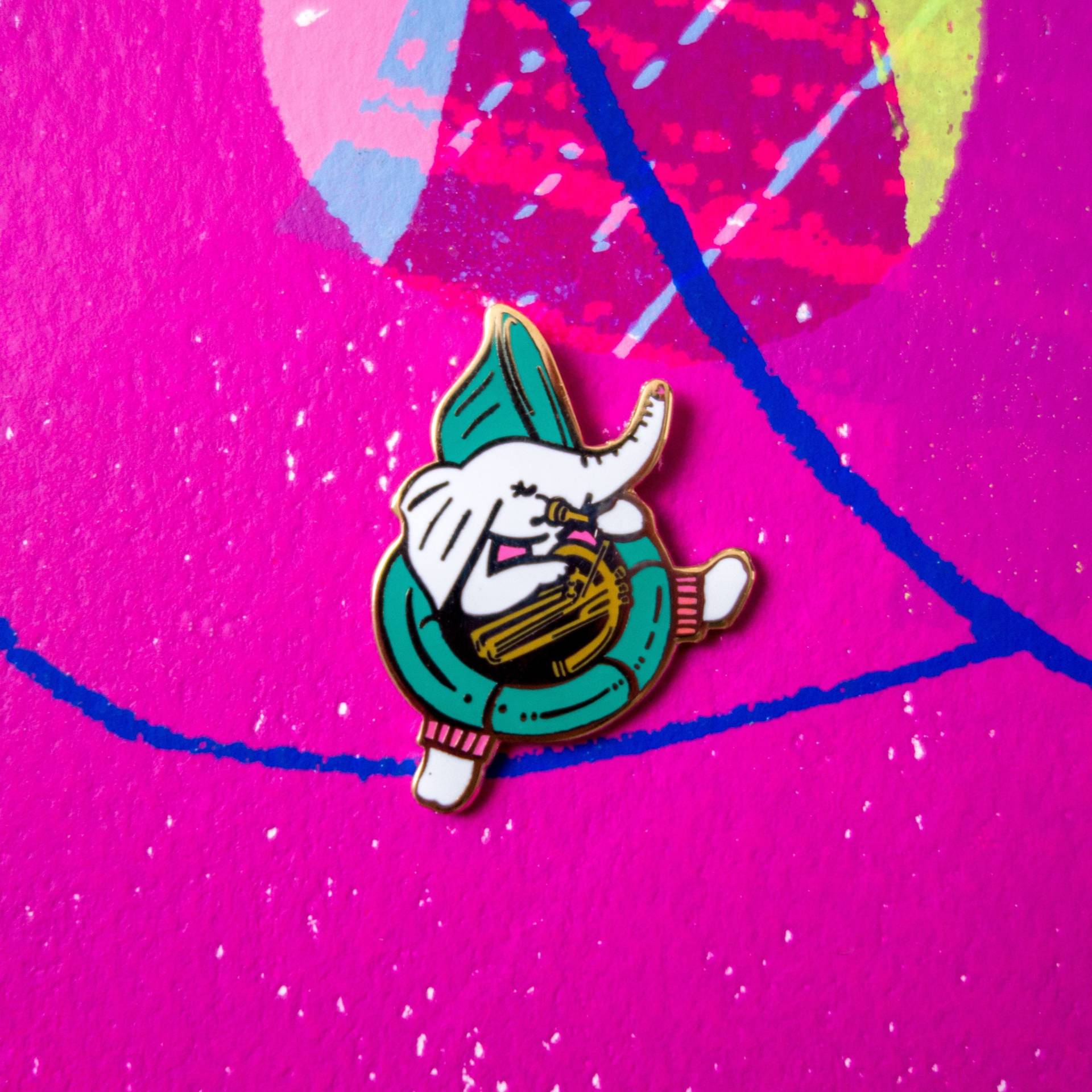 Elefant Sousaphone Musiker Pin | Niedliche Emaille Cloisonne Pins No Music Kein Leben Harumo Sato Elefant Sousaphone Musiker Pin | Niedliche Emaille Cloisonne Pins No Music Kein Leben Harumo Sato von HarumoBakery