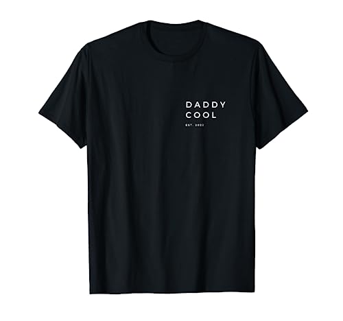 Herren Daddy Cool white Weiß EST. 2022 Vater Papa Vatertag T-Shirt Herren Daddy Cool white Weiß EST. 2022 Vater Papa Vatertag T-Shirt von Leylo-Design
