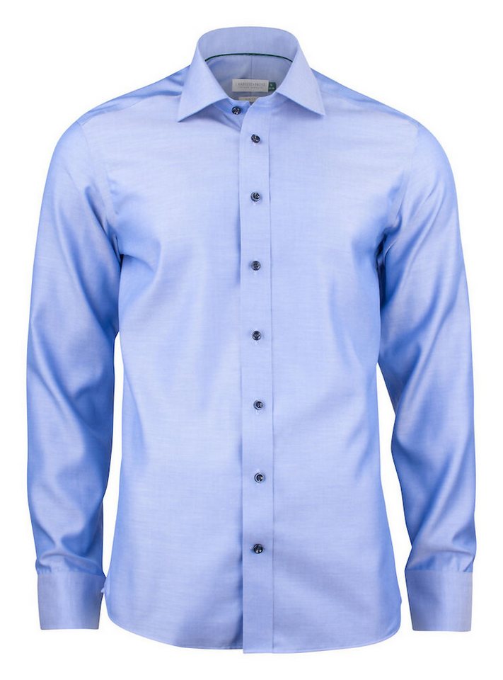 HarvestFrost Businesshemd Green Bow 01 Slim Fit von HarvestFrost