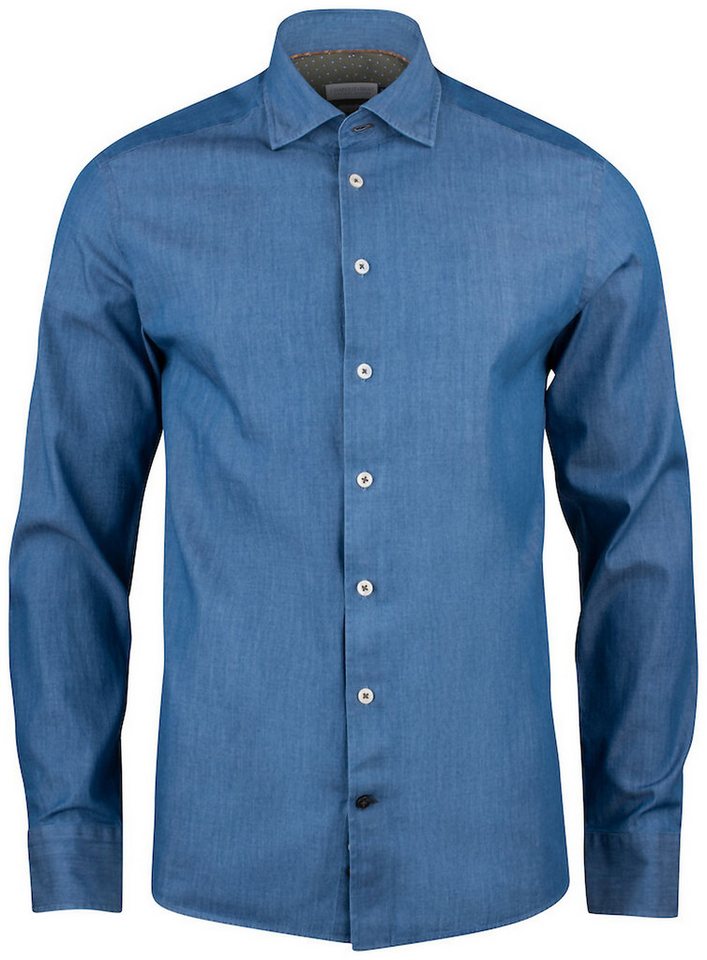 HarvestFrost Businesshemd Indigo Bow 130 Slim von HarvestFrost