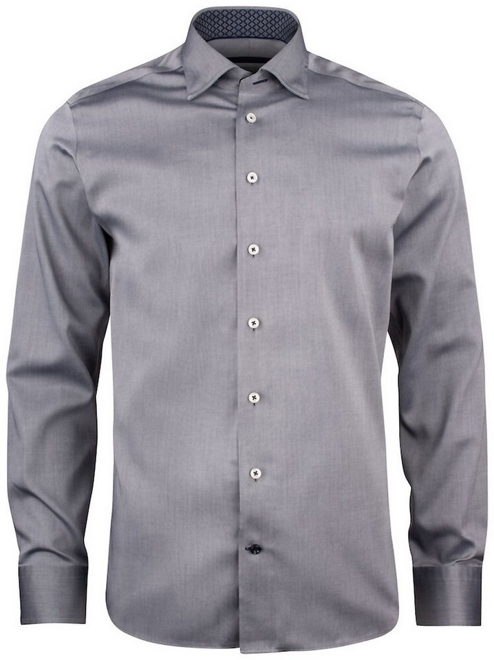 HarvestFrost Businesshemd Red Bow 122 Slim Fit von HarvestFrost