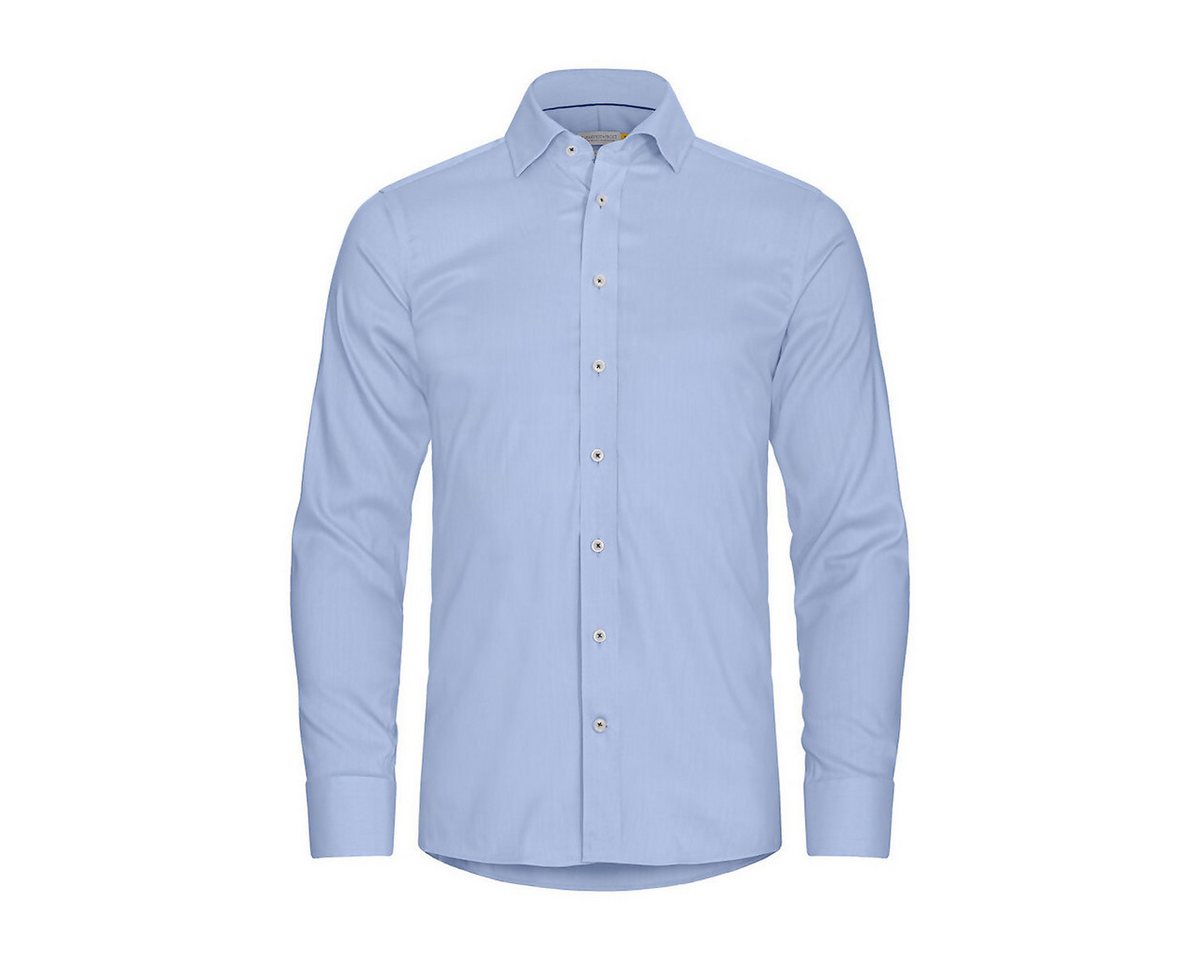 HarvestFrost Langarmhemd Yellow Bow 52 Slim von HarvestFrost