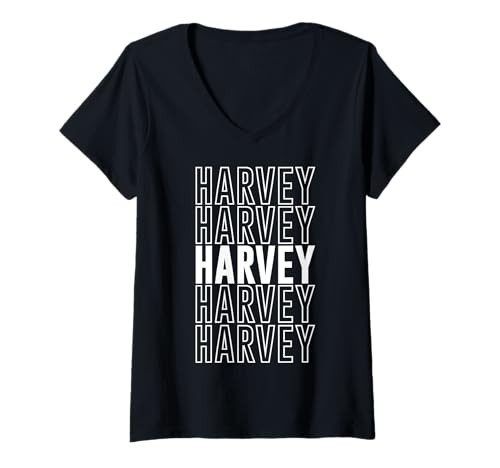 Damen Harvey T-Shirt mit V-Ausschnitt Damen Harvey T-Shirt mit V-Ausschnitt von Harvey Apparel