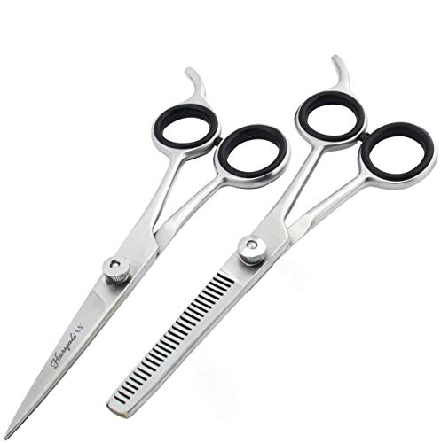 Profi Friseurscheren Set - 6.5" Silber Haarschneider Schere Schere Kit - Perfekte Friseurschere Kit für Männer Frauen und Friseure Profi Friseurscheren Set - 6.5" Silber Haarschneider Schere Schere Kit - Perfekte Friseurschere Kit für Männer Frauen und Friseure von Haryali London