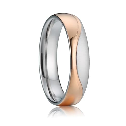 Hasdnker Ring Ringe Damen Bijouterie Herren Trauringe Für Paare Love Alliance Paare Jahrestag Silber Farbe Weiß Farbe Gold Farbe Zirkonia Schmuck Ring 10 Pv1518Rmen von Hasdnker