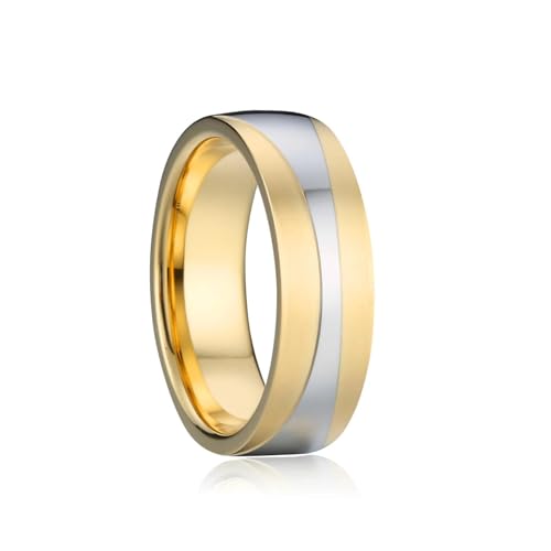 Hasdnker Ring Ringe Damen Bijouterie Herren Trauringe Für Paare Love Alliance Paare Jahrestag Silber Farbe Weiß Farbe Gold Farbe Zirkonia Schmuck Ring 11 P1402Men von Hasdnker