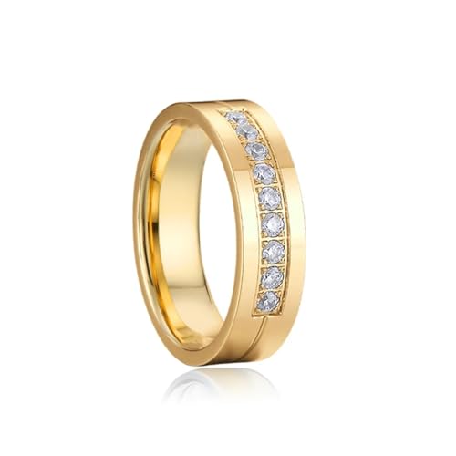 Hasdnker Ring Ringe Damen Bijouterie Herren Trauringe Für Paare Love Alliance Paare Jahrestag Silber Farbe Weiß Farbe Gold Farbe Zirkonia Schmuck Ring 13 Jsrs035Fywomen von Hasdnker