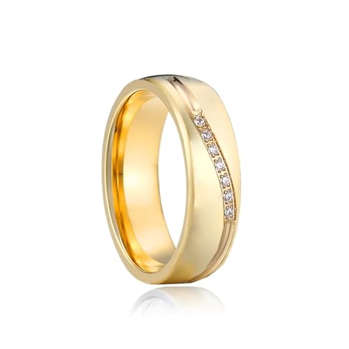 Hasdnker Ring Ringe Damen Bijouterie Herren Versprechensringe Für Paare, Liebhaber-Allianzring, Ehering, Jubiläumsschmuck, 9 Jahre, 039 Damen von Hasdnker