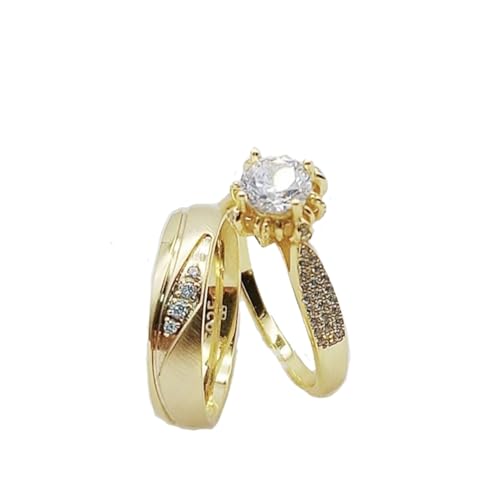 Hasdnker Ring Ringe Damen Bijouterie Herren Western Designer Dubai Afrikanischer Feiner Damenschmuck Diamant Braut Hochzeit Verlobungsringe Für Frauen Mädchen 5 S13-036Fy.Fsilver von Hasdnker