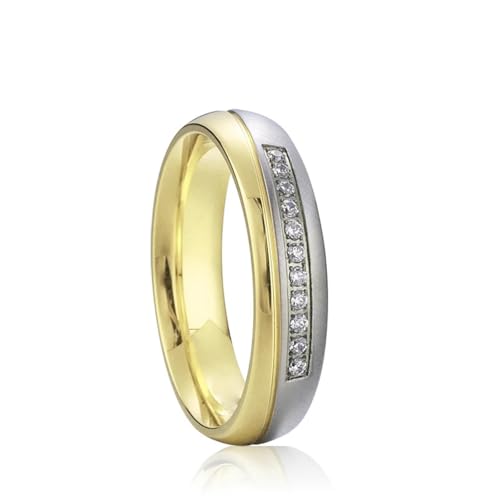 Hasdnker Ring Ringe Damen Bijouterie Herren Western Designer Dubai Afrikanischer Feiner Damenschmuck Diamant Braut Hochzeit Verlobungsringe Für Frauen Mädchen 7 Pv1501Women von Hasdnker