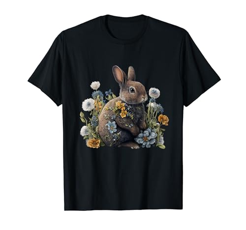 hase Mit Blume - hasen mama kaninchen Osterhase ostern T-Shirt hase Mit Blume - hasen mama kaninchen Osterhase ostern T-Shirt von Hase Mit Blume Für Kaninchenliebhaber