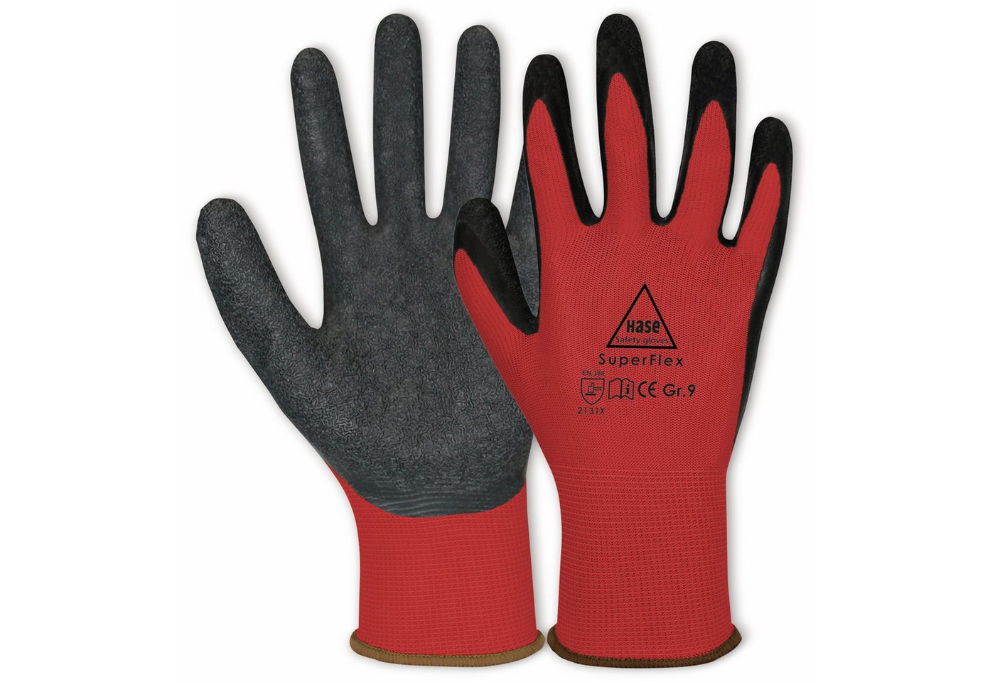 Hase Safety Gloves Arbeitshandschuhe HASE SAFETY GLOVES Latex-Arbeitshandschuhe von Hase Safety Gloves