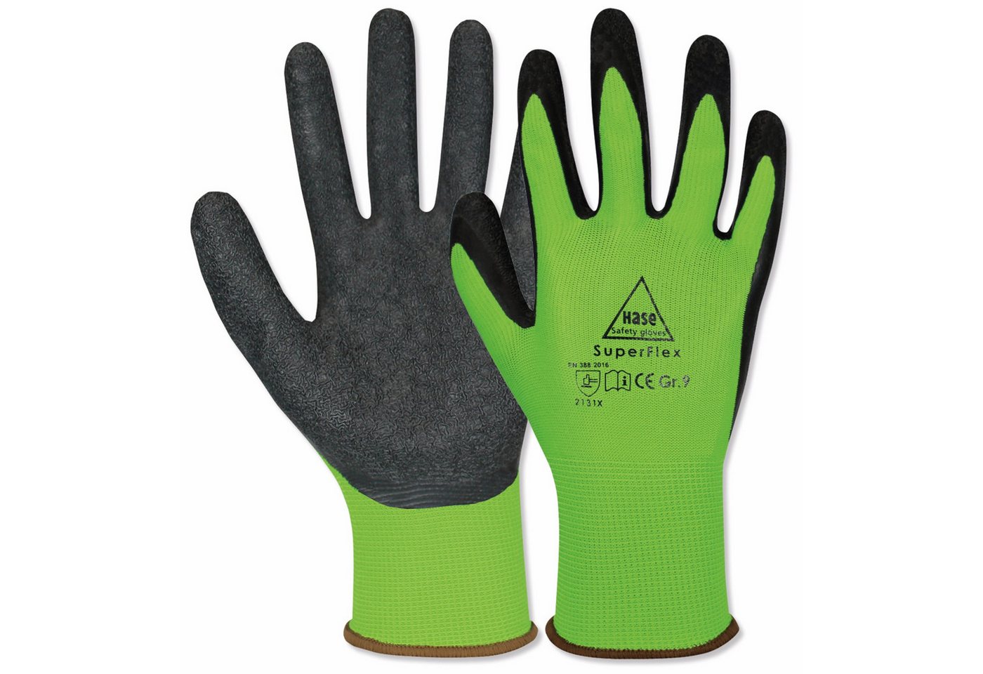 Hase Safety Gloves Arbeitshandschuhe HASE SAFETY GLOVES Latex-Arbeitshandschuhe von Hase Safety Gloves