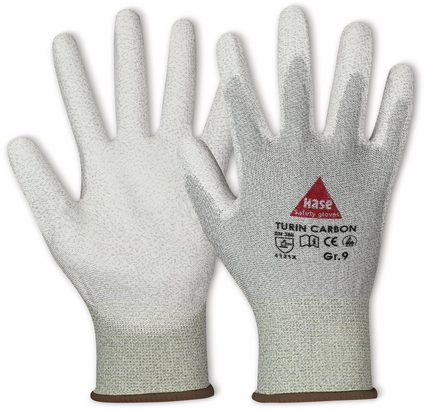 Hase Safety Gloves Arbeitshandschuhe HASE SAFETY GLOVES Montagehandschuh, TURIN CARBON von Hase Safety Gloves
