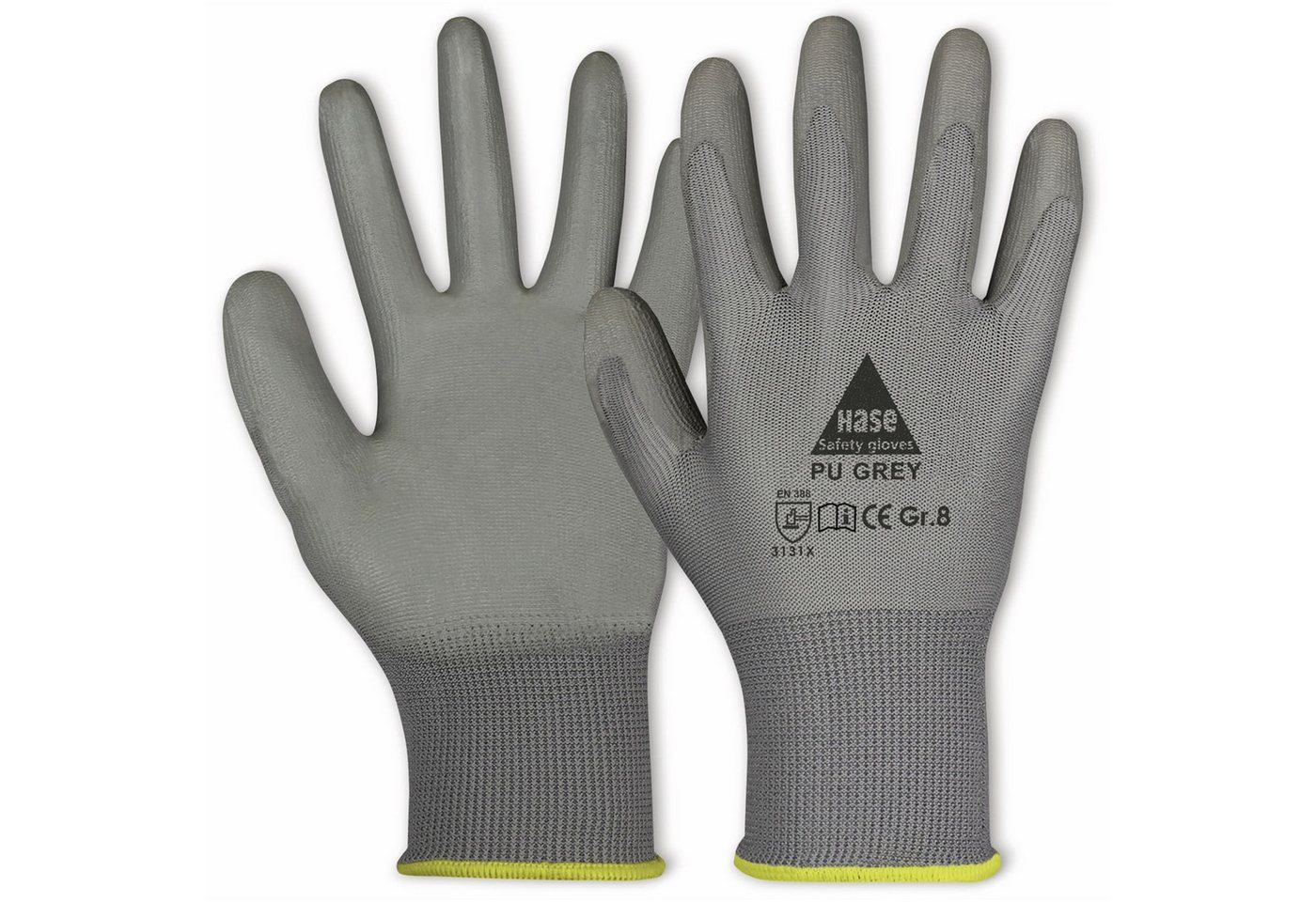 Hase Safety Gloves Arbeitshandschuhe HASE SAFETY GLOVES Arbeitshandschuhe PU, PU grey Hase Safety Gloves Arbeitshandschuhe HASE SAFETY GLOVES Arbeitshandschuhe PU, PU grey von Hase Safety Gloves