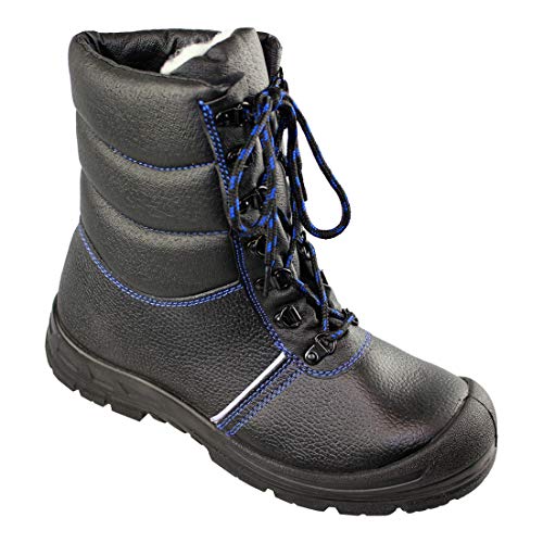 Hase Sicherheitsstiefel S3 ISLAND Größe 36, Rindleder schwarz von Hase