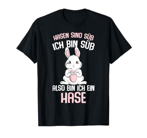 Hasen sind süß Kaninchen Hase Kinder Mädchen Damen T-Shirt von Hasen Kaninchen & Bunny Geschenke