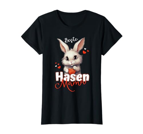 Beste Hasen Mama Geschenk für Hasenbesitzer Kinder Frauen T-Shirt Beste Hasen Mama Geschenk für Hasenbesitzer Kinder Frauen T-Shirt von Hasenliebhaber Kaninchen Geschenkidee Frau Mädchen