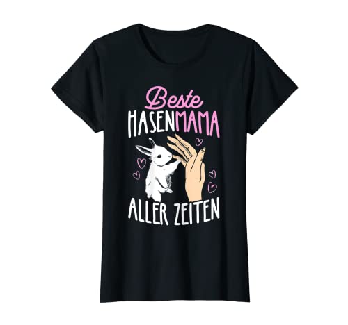 Damen Beste Hasenmama aller Zeiten Hase Kaninchen Ostern Geschenk T-Shirt von Hasenmama Muttertags Geschenke & Designs
