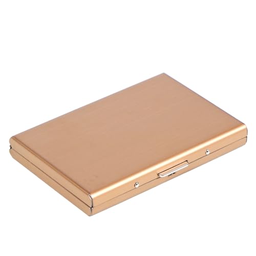 Hashcart Visitenkartenetui RFID Blocking Wallet mit 6 Kartenfächern Slim Wallet für Herren Kreditkartenetui, Hellbraun, Classic von Hashcart