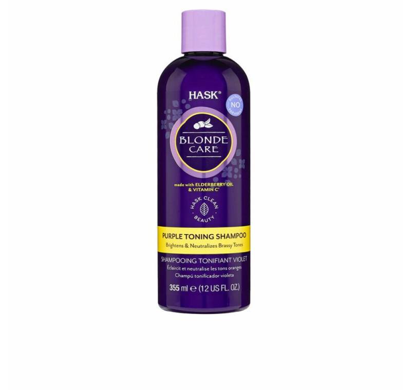 Hask Haarshampoo Blonde Care Purple Toning Shampoo 355ml von Hask