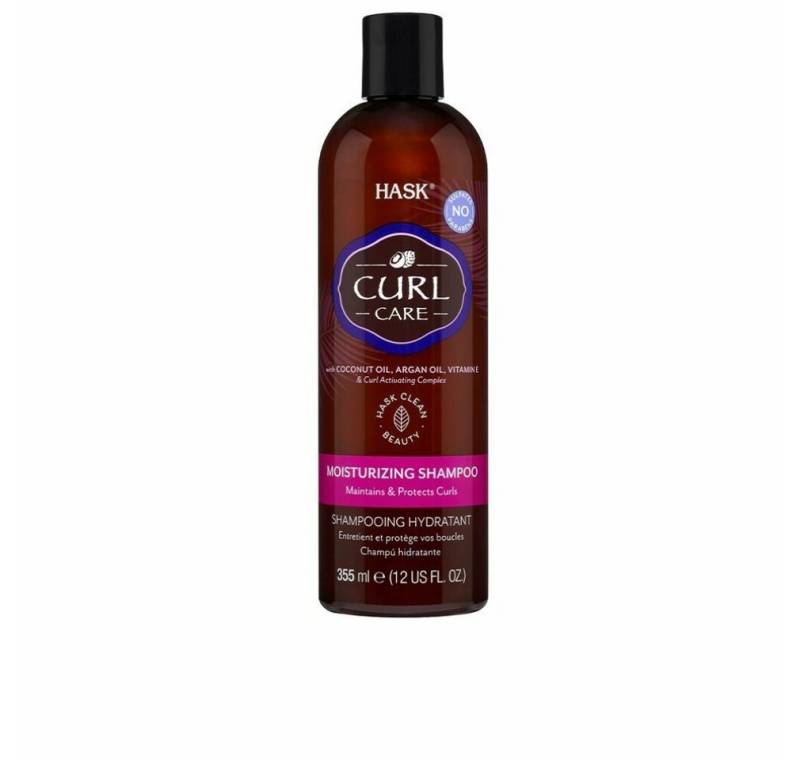 Hask Haarshampoo Curl Care Feuchtigkeitsspendendes Shampoo 355ml von Hask