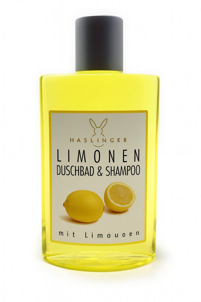 Haslinger Haarshampoo Limonen, Hair & Body Wash 200 ml von Haslinger