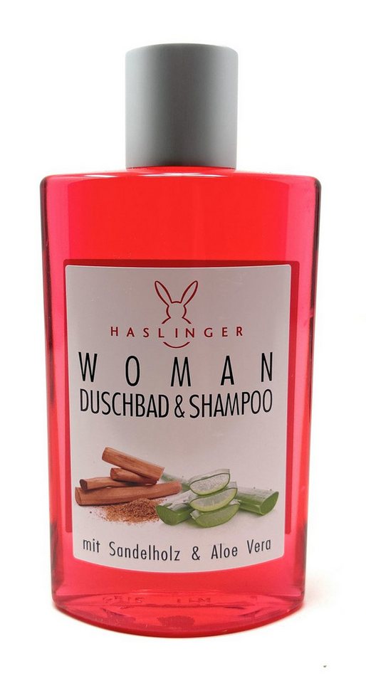 Haslinger Haarshampoo Woman, Hair & Body Wash 200 ml von Haslinger