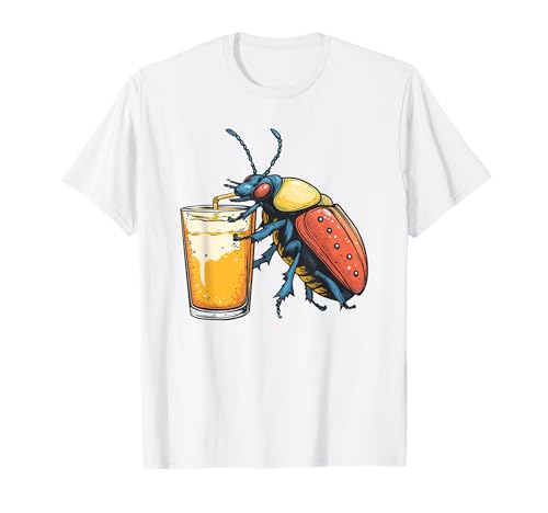 Käfer Trinken Saft Lustiger Insektensammler Männer Frauen Käfer T-Shirt Käfer Trinken Saft Lustiger Insektensammler Männer Frauen Käfer T-Shirt von Hasmal Insects