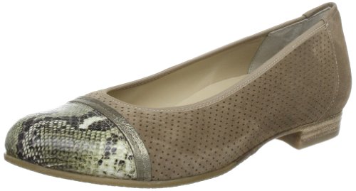 Hassia, Damen Ballerinas, Beige (Cotton/Multi 1899), EU 38 (UK 5) von Hassia