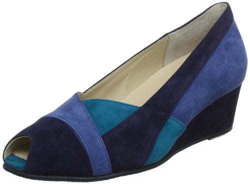 Hassia, Damen Pumps, Blau (blue/multi 3299), EU 37 (UK 4) von Hassia