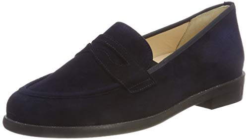 Hassia Damen Asti, Weite G Mokassin, Blau (Blue 3200), 36 EU von Hassia