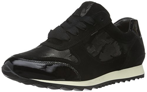 Hassia Damen Barcelona, Weite H Sneakers, Schwarz (0100 schwarz), 37.5 von Hassia