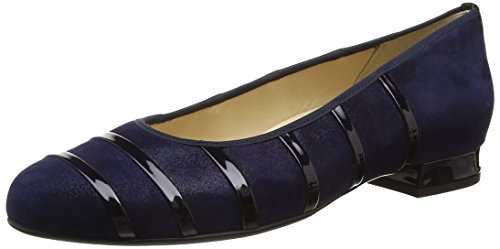 Hassia Damen Fermo, Weite G Geschlossene Ballerinas, Blau (3530 Nachtblau/Ocean) von Hassia