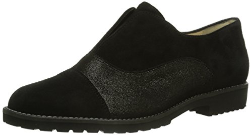 Hassia Damen Fermo, Weite G Slipper, Schwarz (0100 schwarz) von Hassia