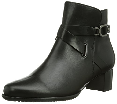 Hassia Damen Monza, Weite G Kurzschaft Stiefel, Schwarz (0100 schwarz) von Hassia