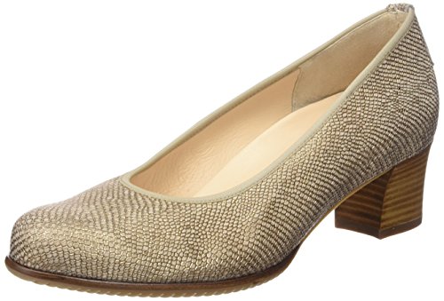 Hassia Damen Paris, Weite H Pumps, Beige (1700 beige), 39 EU von Hassia