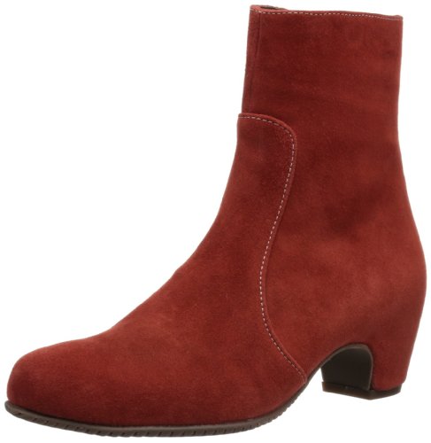 Hassia Damen Paris, Weite H Schlupfstiefel, Rot (Ziegel 4600) von Hassia