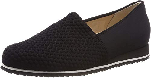 Hassia Damen Piacenza, Weite G Slipper, Schwarz (Schwarz 0100), 41 EU von Hassia