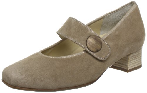 Hassia Evelyn, Weite J 5-303372-18000, Damen Mary Jane Halbschuhe, Beige (cotton 1800), EU 36 (UK 3.5) von Hassia