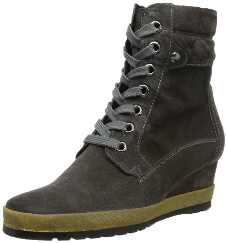 Hassia Monza, Weite G 6-304462-63000, Damen Stiefel, Grau (Graphit 6300), EU 40 (UK 6.5) von Hassia