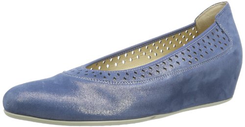 Hassia Nizza, Weite H 7-302165-32000 Damen Ballerinas, Blau (Blue 3200), EU 37.5 (UK 4.5) von Hassia