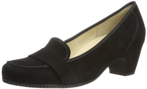 Hassia Paris, Weite H 7-304542-01000 Damen Pumps, Schwarz (schwarz 0100), EU 39 (UK 6) von Hassia