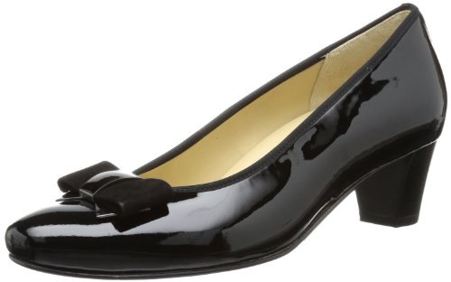 Hassia Rimini, Weite G 6-304614-01000, Damen Pumps, Schwarz (schwarz 0100), EU 40.5 (UK 7) von Hassia