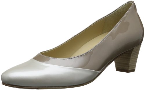 Hassia Rimini, Weite G 7-304654-69040 Damen Pumps, Beige (Smoke/Offwhite 6904), EU 40 (UK 6.5) von Hassia