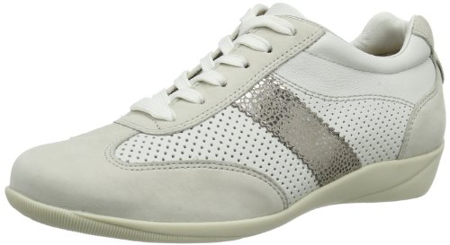 Hassia Roma, Weite H 7-301642-67990 Damen Sneaker, Grau (Kiesel/Multi 6799), EU 40.5 (UK 7) von Hassia