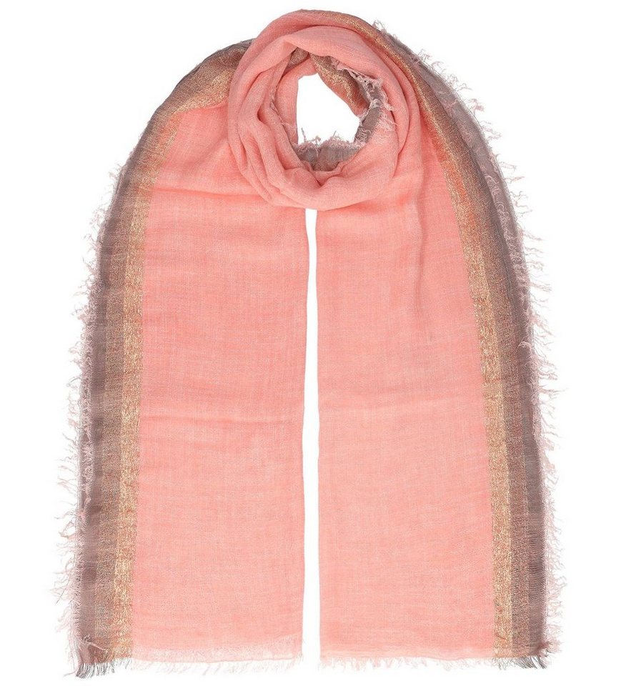 Hat You Modeschal Damen Sommer Halstuch, Schal mit Lurex, Made in Italy, 88 x 180 cm von Hat You