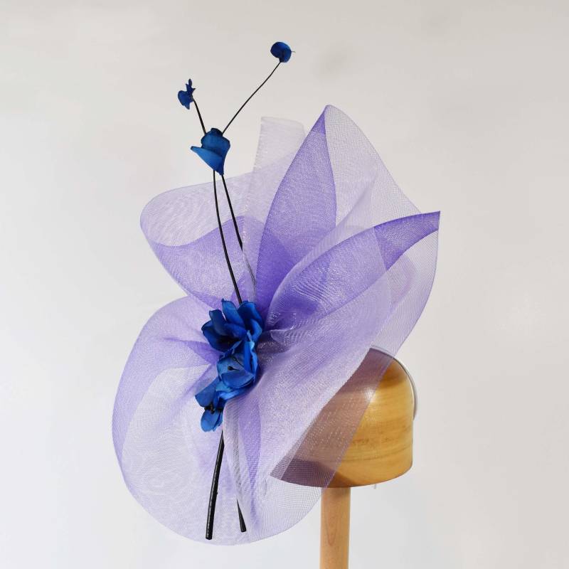 Swirl Fascinator Mit Pferdehaar, Blumen Und Straussenfedern Hut Art By Cathy Swirl Fascinator Mit Pferdehaar, Blumen Und Straussenfedern Hut Art By Cathy von HatArtByCathy